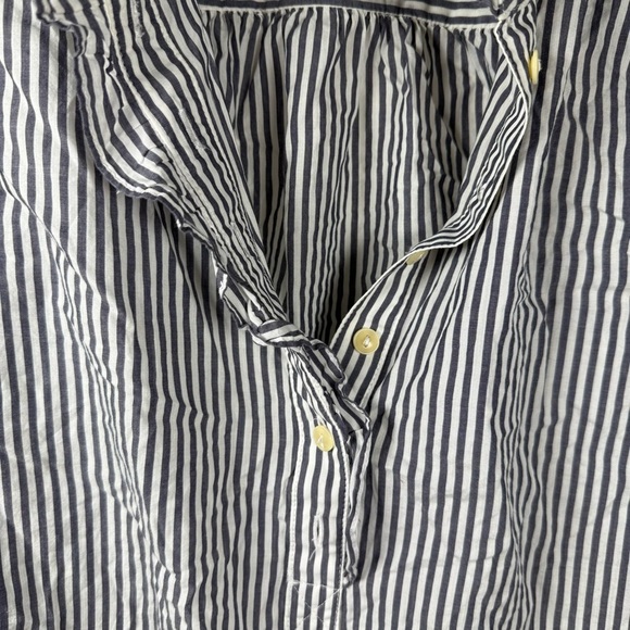 French Connection Gray and White Button Down Shirt - Picture 3 of 9